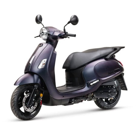 scoots2go sym fiddle 4 matt indigo blue